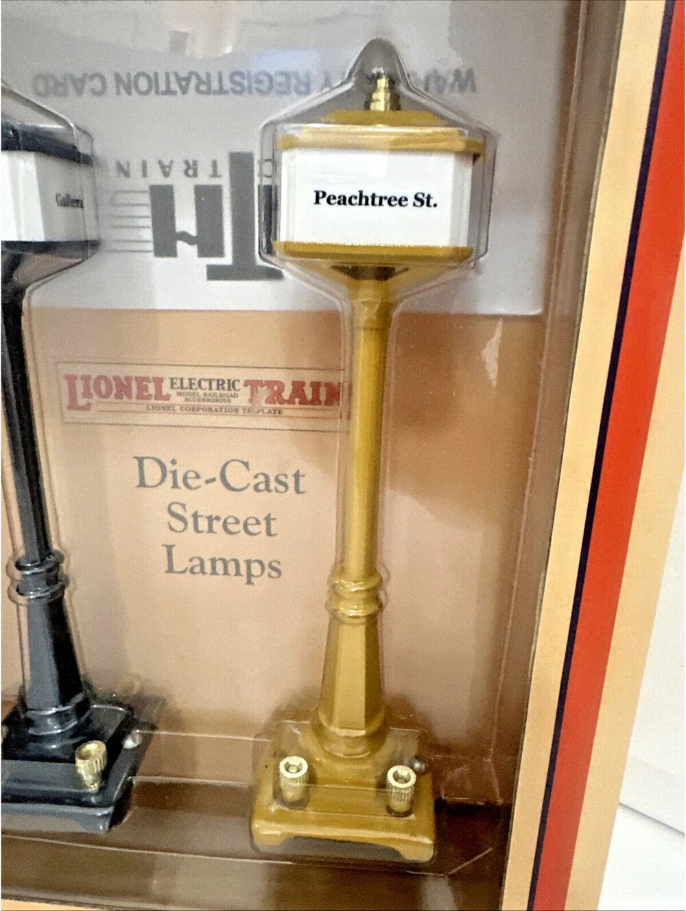 MTH 11-90113 No 57 Corner Street Lamp Set 2012 TCA Convention Exclusive O Gauge